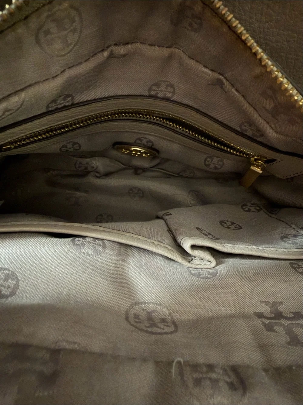 Tory Burch Thea Triple Zip Satchel Bag